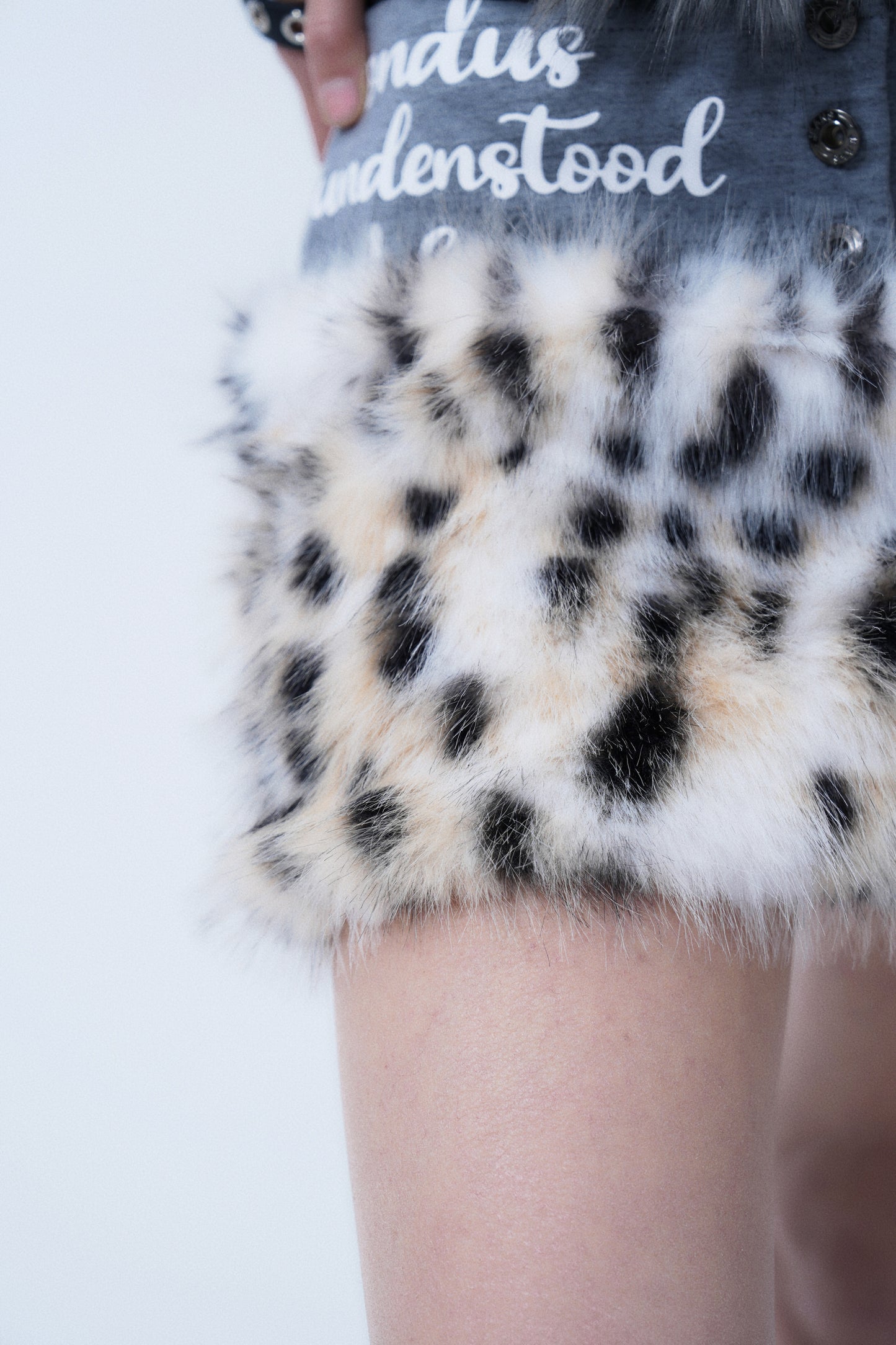 Wild Feline Low-Waist Mini Skirt