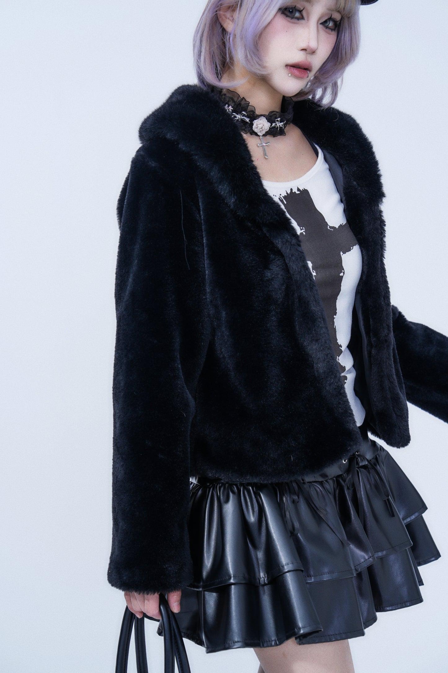 Short Faux Fur Jacket – Luxe Winter Essential