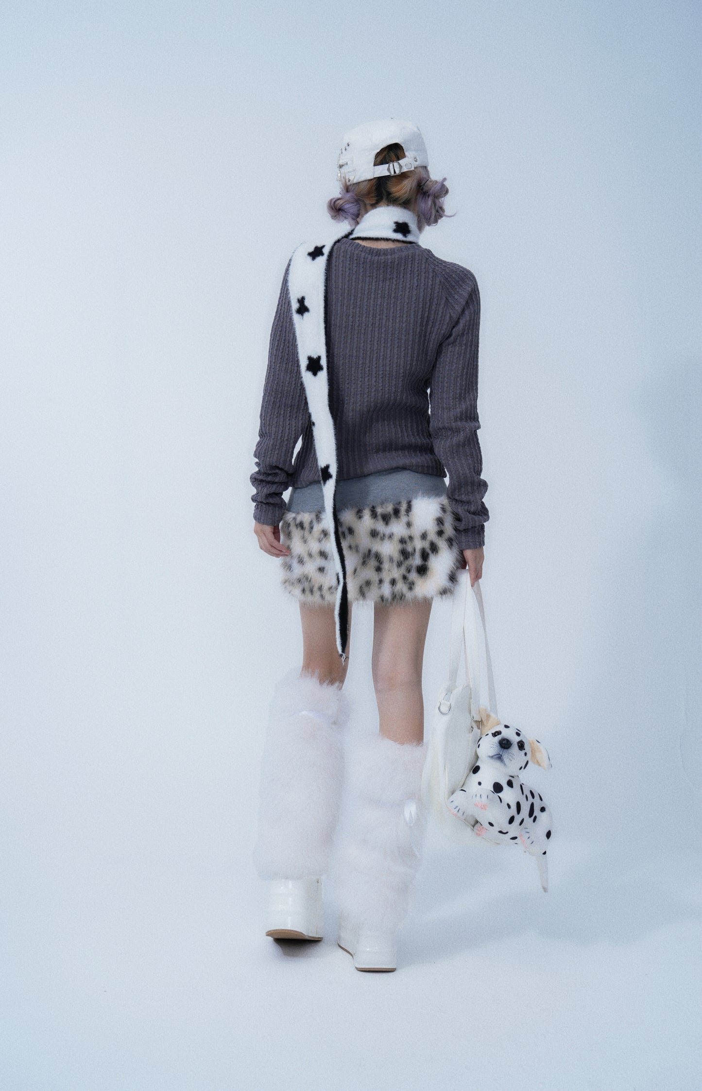 Studded Newsboy Cap