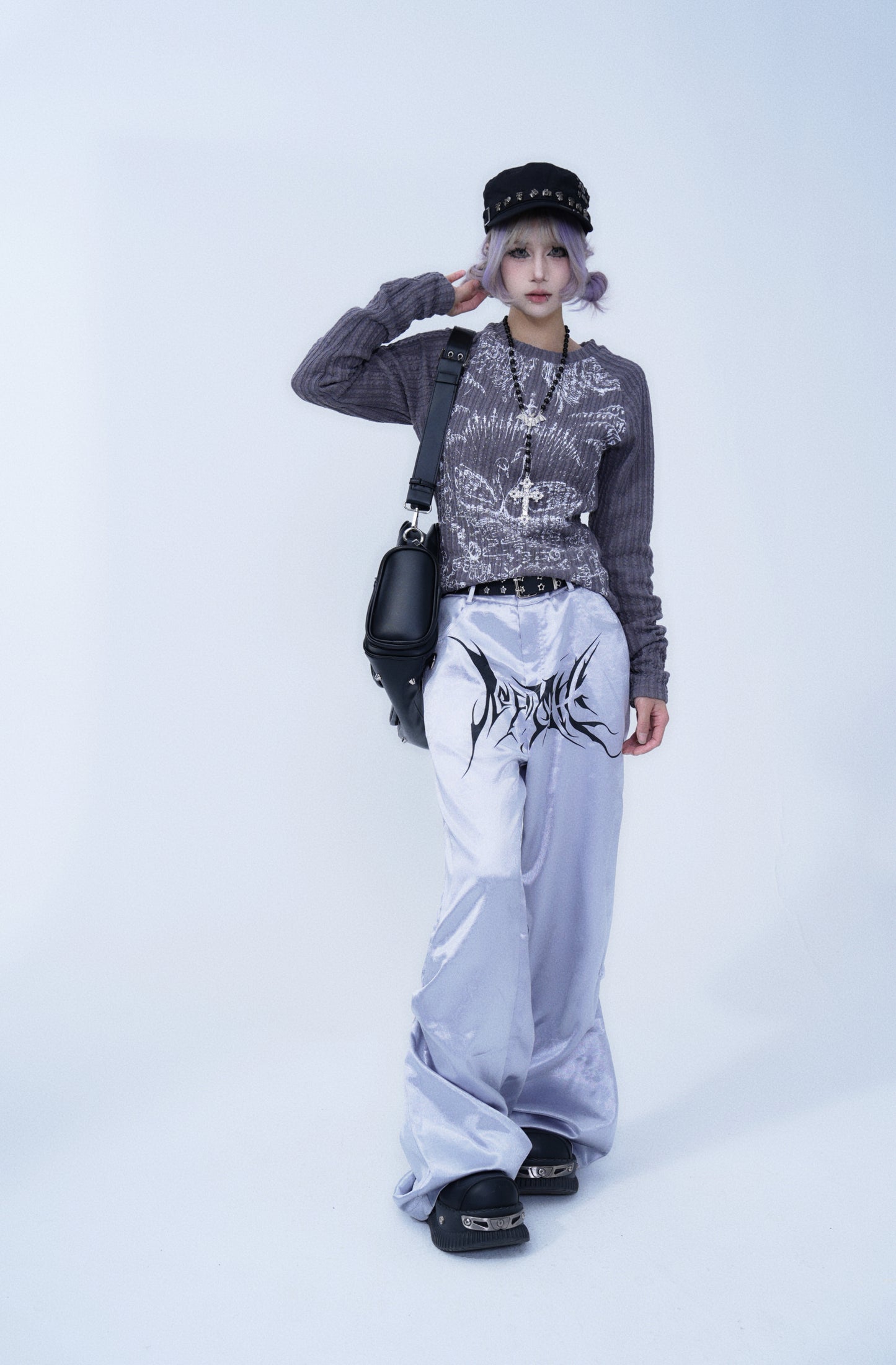 Silver Flame Pants