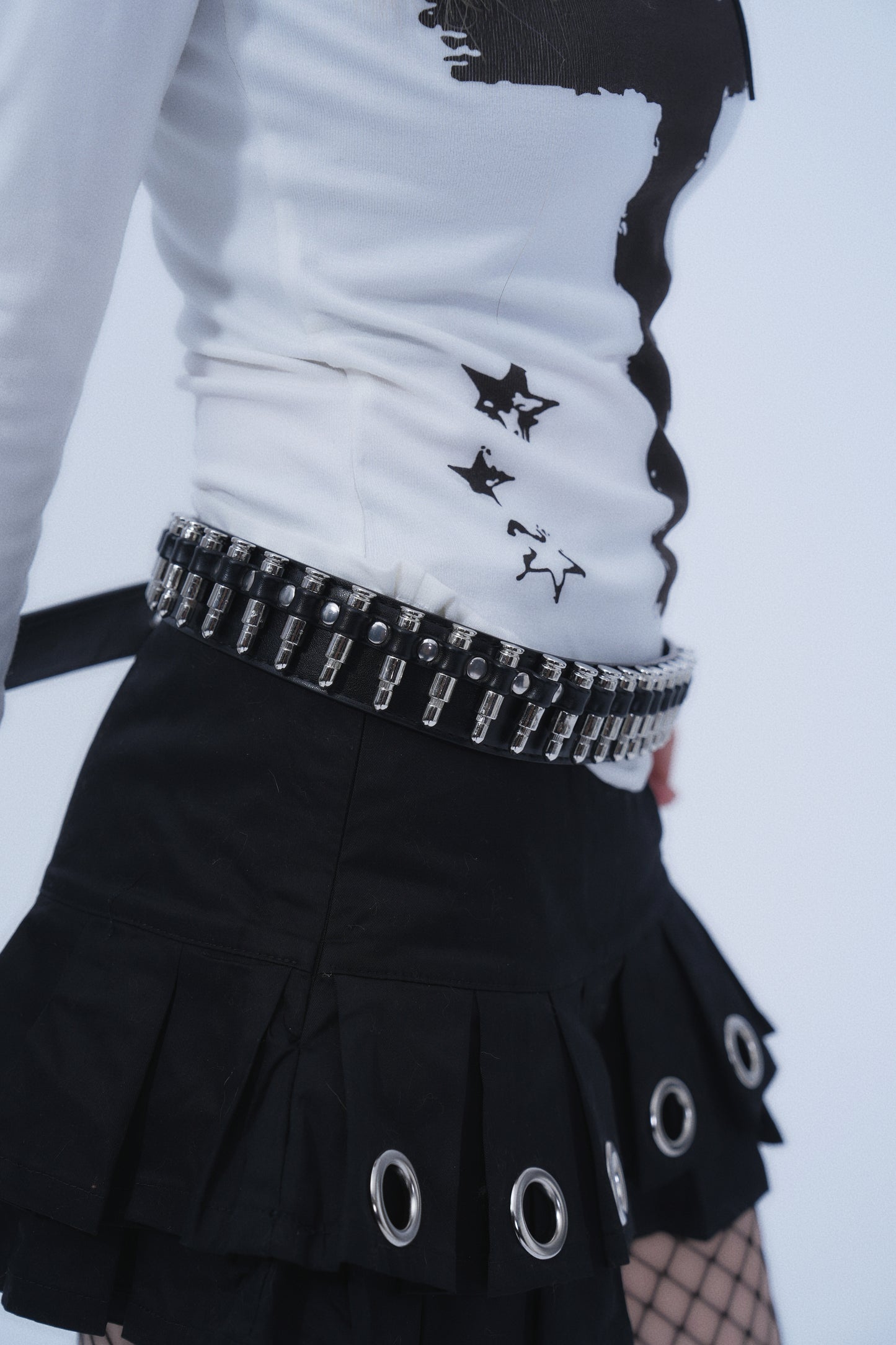 Bullet Head Metal Belt