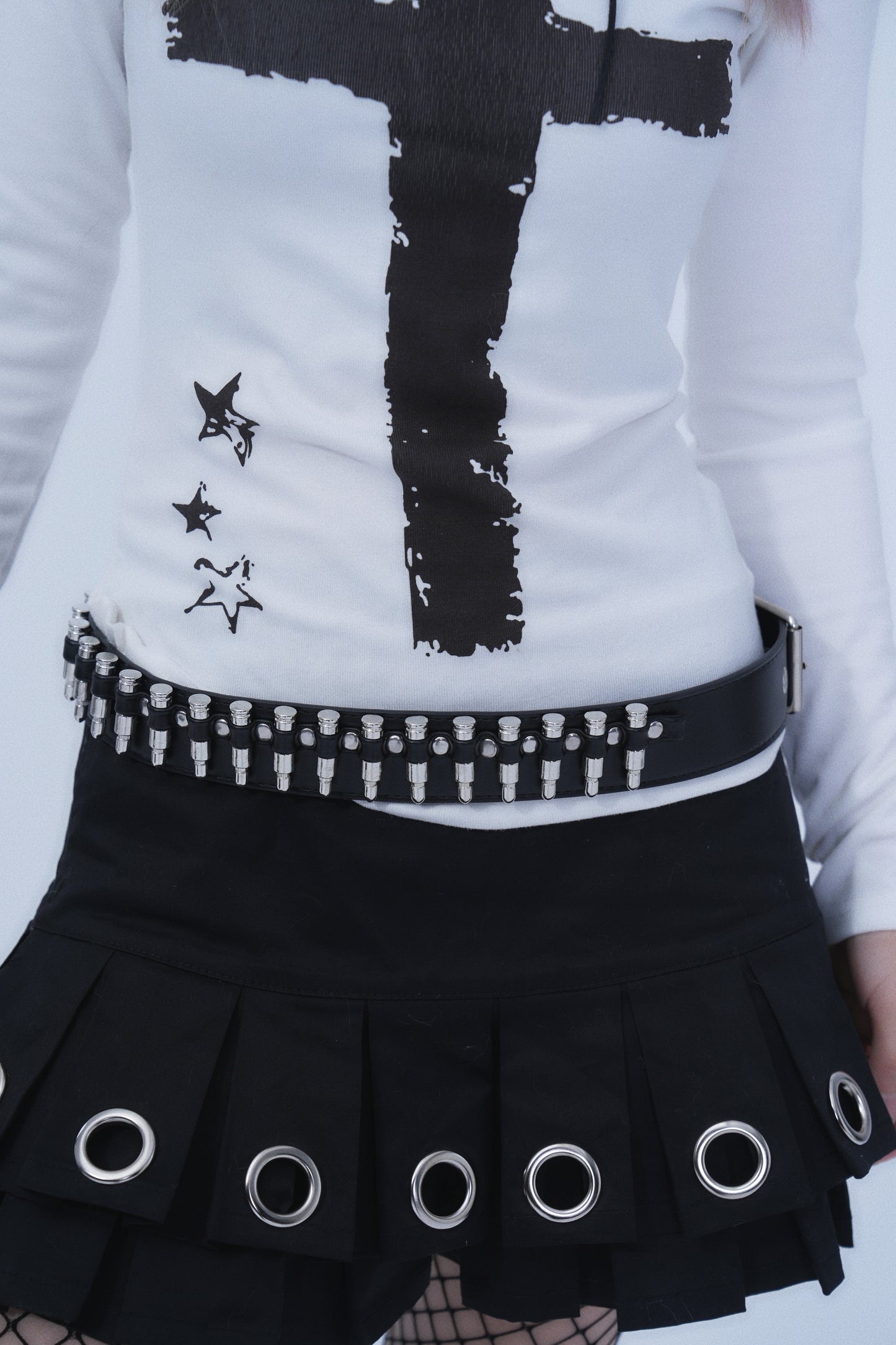 Bullet Head Metal Belt